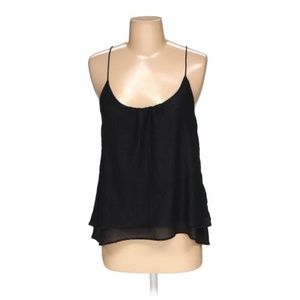Gorgeous Black Shimmery Flowy Tank/Cami